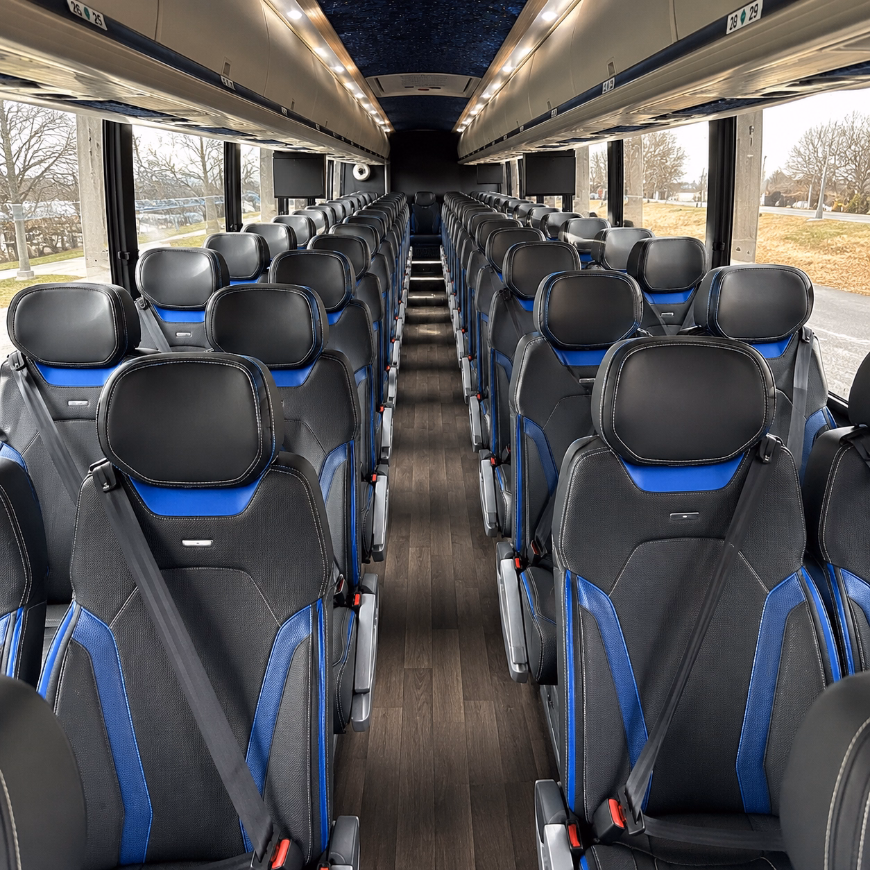 south san francisco concert transportation onboard seating